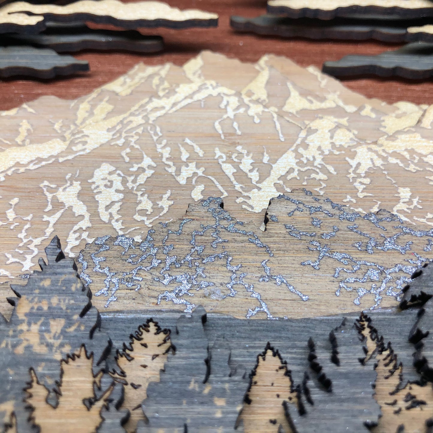 ‘Mount Gold’ WallArt