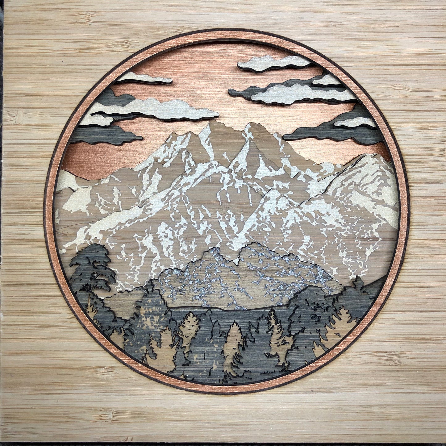 ‘Mount Gold’ WallArt